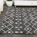 JONATHAN Y JONATHAN Y Tokay Tribal Bohemian Indoor/Outdoor Area Rug 4 X 6 - Black/Ivory