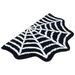 AURIGATE Spider Web Bath Mat 15.7Ã—23.6 Halloween Bath Mat Non-Slip Rugs Spiderweb Rug Machine Washable Goth Bath Mat Area Rugs Gothic Rug for Front Door Bedroom Living Home