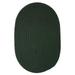 Boca Raton Dark Green Indoor/Outdoor Round Rug - 5 x 5