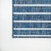 JONATHAN Y JONATHAN Y Grid Modern Offset Stripe Indoor/Outdoor Area Rug 2 X 8 - Blue/Ivory