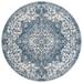 Rug Jill Zarin Jill Zarin Outdoor Blue Round 6 7 x 6 7