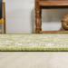 JONATHAN Y JONATHAN Y Sinjuri Bohemian Textured Weave Floral Indoor/Outdoor Area Rug 2 X 8 - Green/Cream