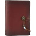 Leather Journal Loose Leaf Journal Notepad Vintage Diary Notepad Writing Notepad A7