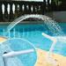 solacol Above Ground Pool with Pump 3Pcspools Falls Spray Pool Spring Inground & Above Ground Return Jets Above Ground Pool Pumps Pump for Above Ground Pool