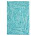 Colonial Mills Catalina Lagoon Chair Pad Rug - Blue Lagoon - 15 x 15 in.