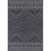 Riviera Machine Made Transitional Rectangle Area Rug - Navy - 3 ft. 3 in. x 5 ft.