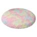 Dgankt Indoor Outdoor Carpet Round Rug for Girls Bedroom Circle Rug for Room Carpet for Teen Girls Room Circular Rug for Nursery Room Fuzzy Plush Rug for Dorm Cute Room Decor for Baby