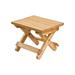 Menrkoo Sturdy Wooden Folding Side Table Small Wooden Folding Side Table Plant Stand Portable Garden Folding Plant Side Table For Indoor Or Outdoor Plants