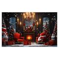 Dgankt Indoor Outdoor Carpet Christmas Home Decor Area Rug Area Rug Living Room Carpet Floor Decoration