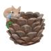 Squirrel Succulent Flower Pot Plant Pot Garden Resin Micro Landscape Flower Pot