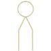 Giyblacko Rattan ClipSmall Metal Trelli For Potted Plants Gold Trelli For Climbing Plants Indoor Mini Trelli For Potted Plants Support Stake House Plants Trelli For Garden Potted