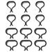 12pcs Rattan Furniture Clips Outdoor Couch Wicker Furniture Alignment Fasteners Clips