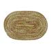 42 x 66 in. Holiday-Vibes Braided Tweed Oval Rug - Vibe & Multi Color