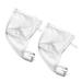 2pcs Swimming Pool Cleaner Bags Reusable Pool Impurity Filters Zipper Bags Cleaning Accessories