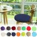 Spring Savings CRAMAX Indoor Outdoor Chair Cushions Round Chair Cushions With Ties Round Chair Pads For Dining Chairs Round Seat Cushion Garden Chair Cushions Set For Furnitu