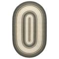 nuLOOM Gwyneth Braided Borders Indoor/Outdoor Area Rug 4 x 6 Beige