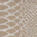 3 x5 Natural Ivory Machine Woven UV Treated Snake Print Indoor Outdoor Area Rug