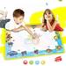 Water Doodle Mat Kids Aqua Doodle Mats Mess Free Water Drawing Mat Toddler Water Painting Board Educational Toys for 3 4 5 6 7 8 Years Old Kids Girls Boys Birthday Xmas Gifts