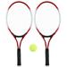 2Pcs Kids Tennis Racket String Tennis Racquets with 1 Tennis Ball and Cover Bag