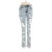 Almost Famous Jeans - High Rise: Blue Bottoms - Women's Size 1