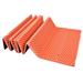 Foam Mat Waterproof Foam Camping Mat Ultralight Foam Mattress Foam Camping Pads Folding Beach Tent Sleeping Pad for Picnic Yoga Camping[Orange]