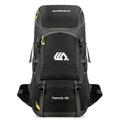 Weikani 50L Water Resistant Hiking Backpack - Convenient Travel Bag for Camping and Climbing