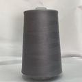 Jutemill Brand - Polyester Sewing Embroidery Thread Jumbo Spool Single Needle Threads for Sewing Embroidery Machine Thread Cone (25600 Yard - Gray)
