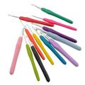 FRCOLOR 12pcs Single Head Crochet Hook Handle Crochet Hook Knitting Crochet Needle Woolen Knitting Tools (2mm 2.5mm 3mm 3.5mm 4mm 4.5mm 5mm 5.5mm 6mm 6.5mm 7mm 8mm)