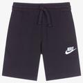 Nike Boys Navy Blue Logo Shorts