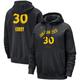 "Sweat à capuche Golden State Warriors Nike City Edition avec nom et numéro - Stephen Curry - Homme - Homme Taille: L"