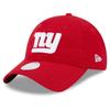 Women's New Era Red York Giants Main Core Classic 2.0 9TWENTY Adjustable Hat