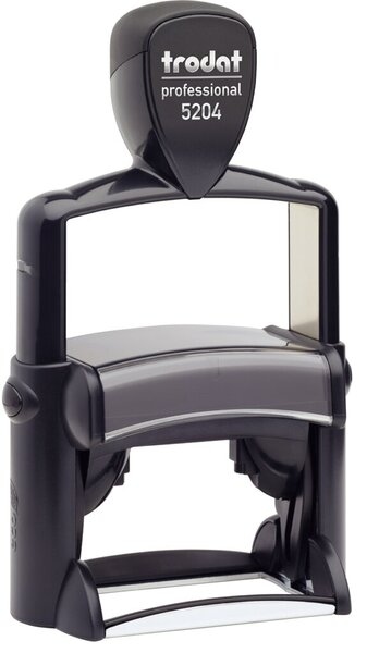 Professional Textstempel f.Logo/Text Abdruckmaß: 56x26mm ohne Logogutschein Image