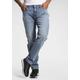 Slim-fit-Jeans LEE "Extrem Motion Slim" Gr. 31, Länge 34, blau (lenny) Herren Jeans Slim Fit