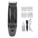 Cordless Hair Trimmer for Men, Automatic Hair Suction Removal Electric Hair Clipper with 4 Guide Combs USB Charging Safe for Beard Face