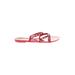 Wild Diva Flip Flops: Red Shoes - Women's Size 8 - Open Toe