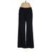 Halogen Dress Pants - Low Rise Flared Leg Boot Cut: Black Bottoms - Women's Size 2