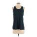 Athleta Active Tank Top: Teal Activewear - Women's Size Small