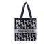 Monogram Knit Tote Bag