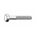 ZORO SELECT N04104.087.0450 Grade 8, 7/8"-9 Hex Head Cap Screw, Zinc & Yellow