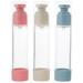 NUOLUX 3pcs Travel Cosmetic Bottles Multi-function Vacuum Bottles Cosmetic Sub Bottles