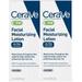 Cerave Facial Moisturizing Lotion Pm | 3 Ounce (Pack Of 2) | Ultra Lightweight Night Face Moisturizer | Fragrance Free