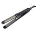 1PC Electric Hair Straightener Portable Hair Curler Curling Straight Dual-purpose Hair Curler Practical Iron Steam Straightener for Salon Home with US Plug (Black)