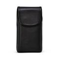 Turtleback Belt Clip Designed for Apple Clear MagSafe Case (iPhone 15 Pro) Vertical Black Leather Executive Clip Made in USA - Case Not Included