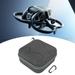 ruhuadgb Drone Storage Bag Shockproof Comfortable Handle Drop-proof Smooth Zipper Mesh Pocket Carabiner Drone Carrying Case for DJI Avata