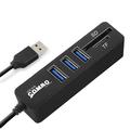 Walmeck JDL-HSD5 USB Hub Combo Splitter 3/6 Ports Optional USB 2.0 High Speed 2 In 1 TF Card Reader for Laptop Computer