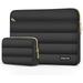 MOSISO Puffy Laptop Sleeve Compatible with MacBook Air/Pro 13-13.3 inch Notebook Compatible with MacBook Pro 14 inch