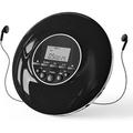 Portable CD Player with Headphones CD Walkman Player with Non-Slip and Shockproof Personal Small Discman