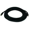 Monoprice Audio/Video Coaxial Cable - 25 Feet - Black | RCA Male/Male RG-59U 75ohm (for S/PDIF Digital Coax Subwoofer &