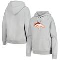 Women's New Era Gray Denver Broncos Floral Raglan Pullover Hoodie