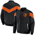 Men's Darius Rucker Collection by Fanatics Black Baltimore Orioles Baseball Raglan Full-Snap Jacket